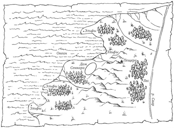Иллюстрация к книге — Две воительницы [plan1.jpg]