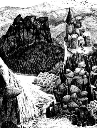 Иллюстрация к книге — Рони, дочь разбойника [i_001.jpg]