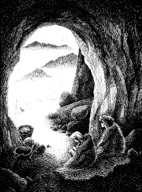 Иллюстрация к книге — Рони, дочь разбойника [i_038.jpg]