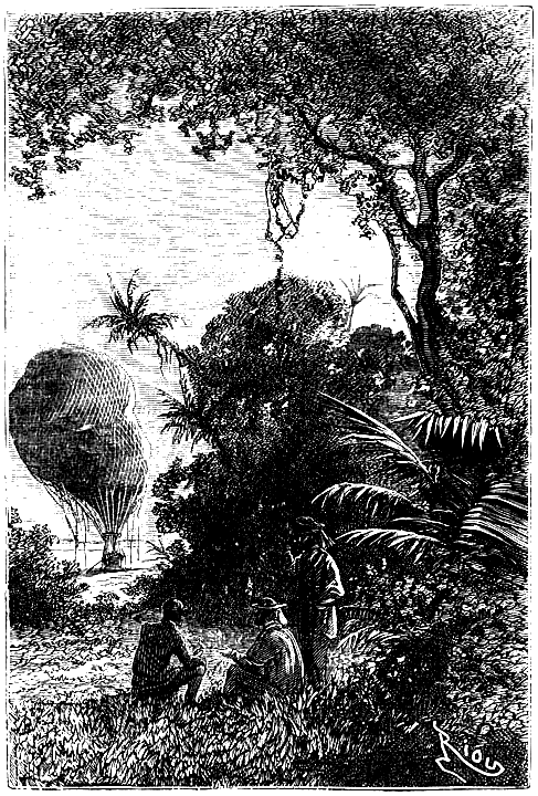 Иллюстрация к книге — Пять недель на воздушном шаре [p157.png]