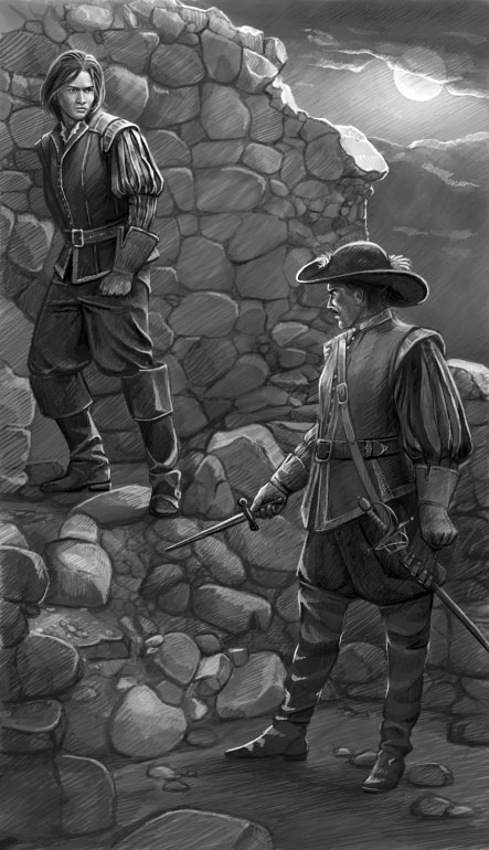 Иллюстрация к книге — Сердце Зверя. Том 3. Синий взгляд смерти. Закат [i_001.jpg]