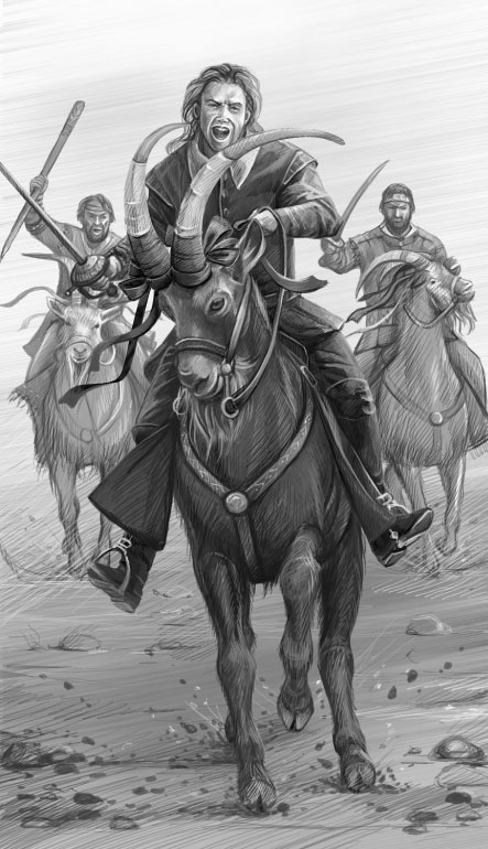 Иллюстрация к книге — Сердце Зверя. Том 3. Синий взгляд смерти. Закат [i_007.jpg]