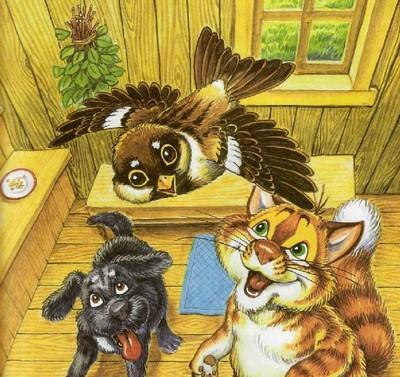 Иллюстрация к книге — Как подружились Пузик и Тузик [img_87.jpg]