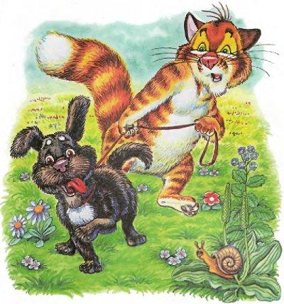 Иллюстрация к книге — Пузик и Тузик идут по следу [img_10.jpg]