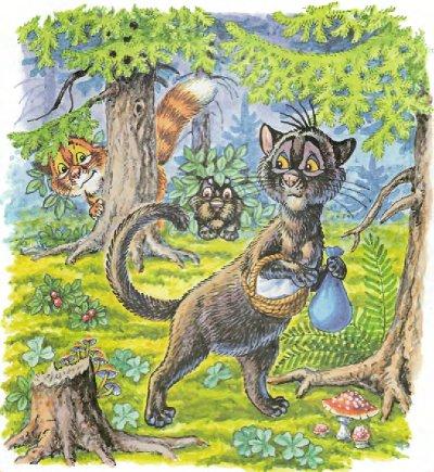 Иллюстрация к книге — Пузик и Тузик идут по следу [img_80.jpg]