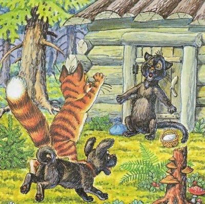 Иллюстрация к книге — Пузик и Тузик идут по следу [img_81.jpg]