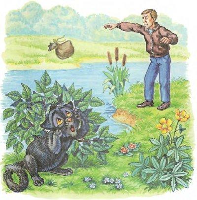 Иллюстрация к книге — Пузик и Тузик идут по следу [img_86.jpg]