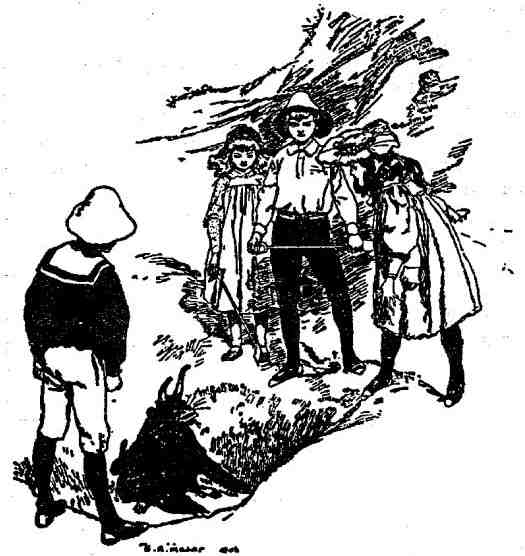 Иллюстрация к книге — Пятеро детей и чудище [i_001.jpg]