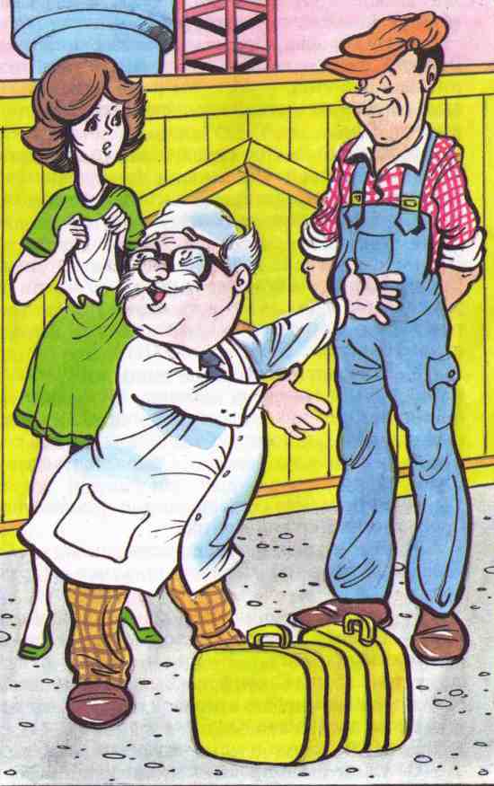 Иллюстрация к книге — Приключения жёлтого чемоданчика. На старом чердаке [i_005.jpg]