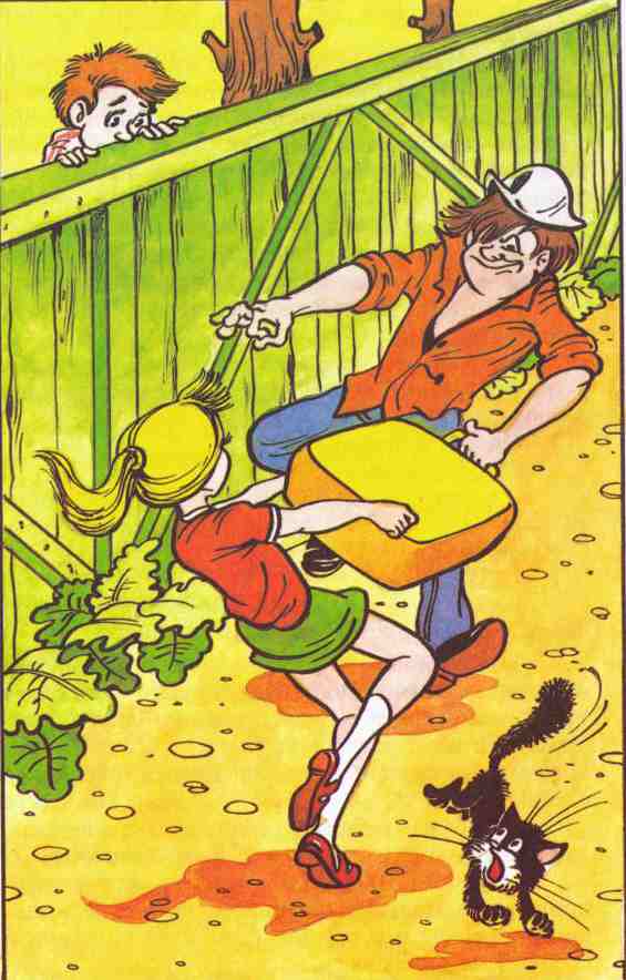 Иллюстрация к книге — Приключения жёлтого чемоданчика. На старом чердаке [i_011.jpg]