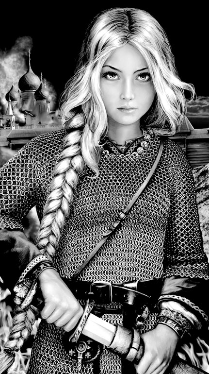 Иллюстрация к книге — Дева войны. Кровь и пепел [i_001.jpg]