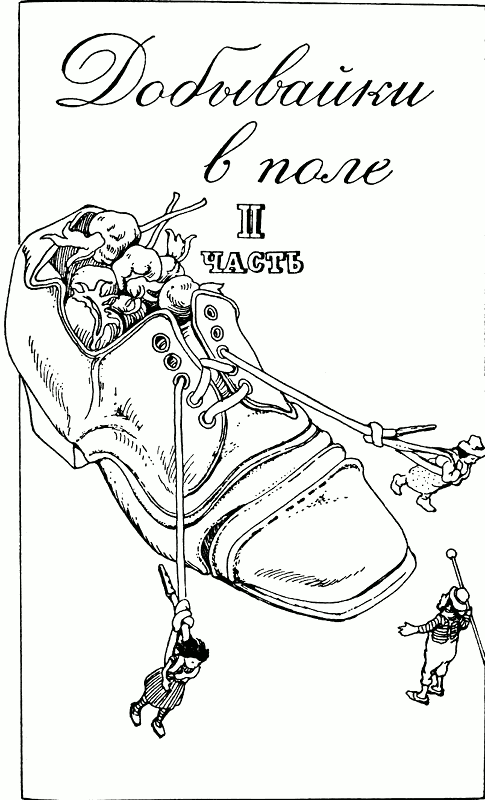 Иллюстрация к книге — Добывайки в поле [i_001.png]