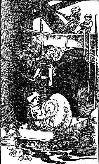 Иллюстрация к книге — Добывайки на реке [i_003.png]