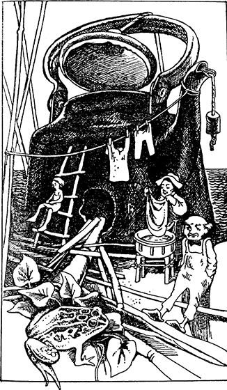 Иллюстрация к книге — Добывайки на реке [i_004.png]