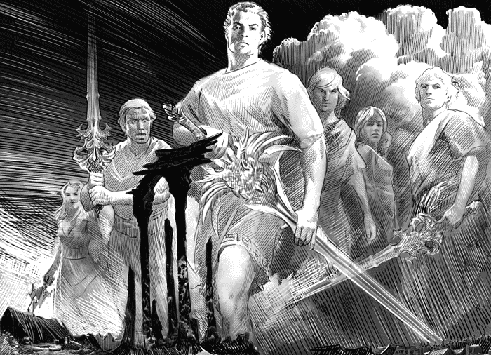 Иллюстрация к книге — Молодой маг Хедин [spusk.png]