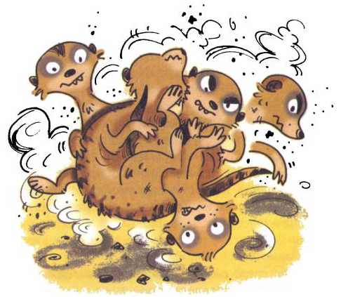 Иллюстрация к книге — Сурикаты-сумасброды. Невероятно смешные приключения в пустыне [i_023.jpg]