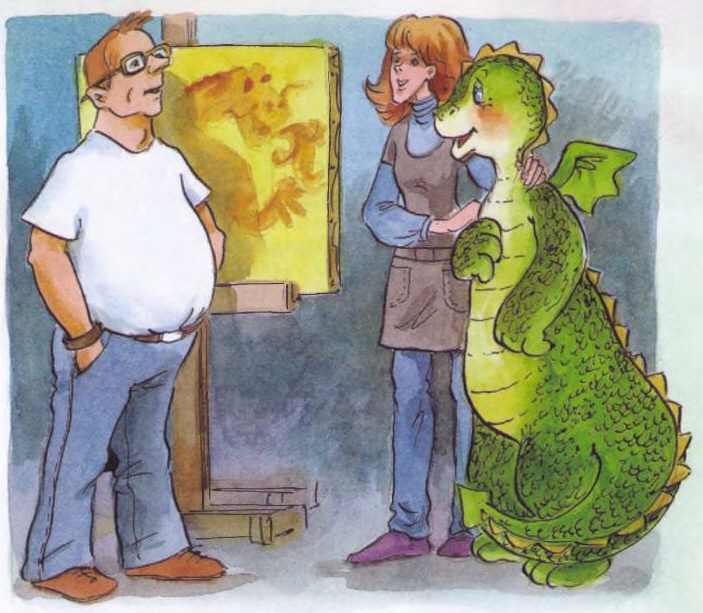 Иллюстрация к книге — Дракоша в городе [i_063.jpg]