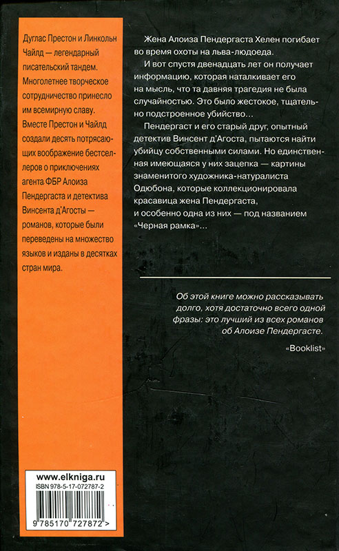 Иллюстрация к книге — Наваждение [Cover_back.jpg]