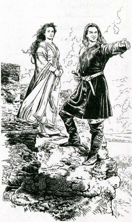 Иллюстрация к книге — Ланселот, мой рыцарь [i_001.jpg]