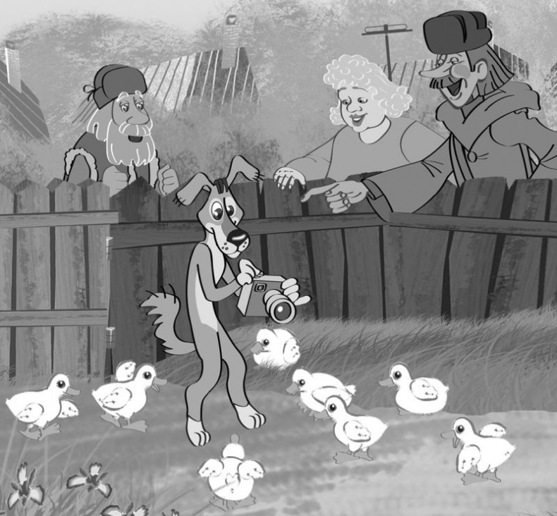 Иллюстрация к книге — Самые новые истории о Простоквашино [i_112.jpg]