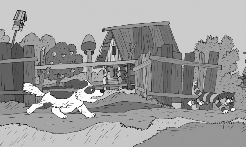 Иллюстрация к книге — Самые новые истории о Простоквашино [i_132.jpg]