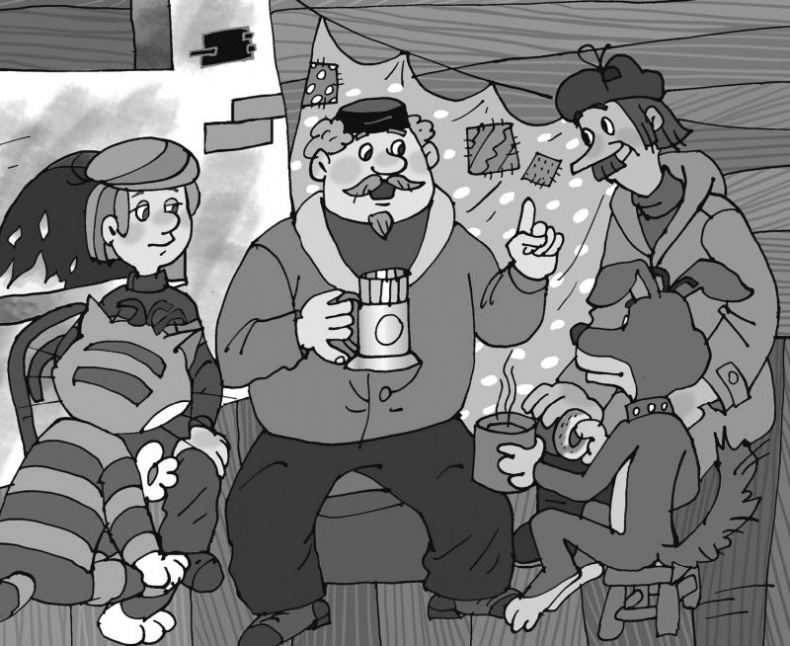 Иллюстрация к книге — Самые новые истории о Простоквашино [i_138.jpg]