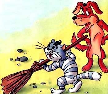 Иллюстрация к книге — Дядя Федор идет в школу, или Нэнси из Интернета в Простоквашино [i_059.jpg]