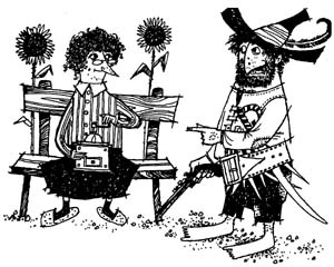 Иллюстрация к книге — Разбойник Хотценплотц и перцовый пистолет [i_003.jpg]