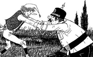 Иллюстрация к книге — Разбойник Хотценплотц и муравейник с начинкой [i_037.jpg]