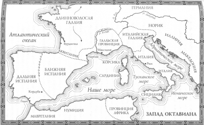 Иллюстрация к книге — Антоний и Клеопатра [map03.jpg]