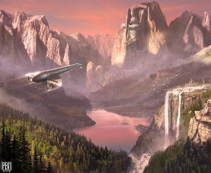 Иллюстрация к книге — Сердце Черного Льда [dolinastrazhanebes1.jpg]