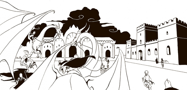 Иллюстрация к книге — Там - рыцарь Дракона [i_073.jpg]