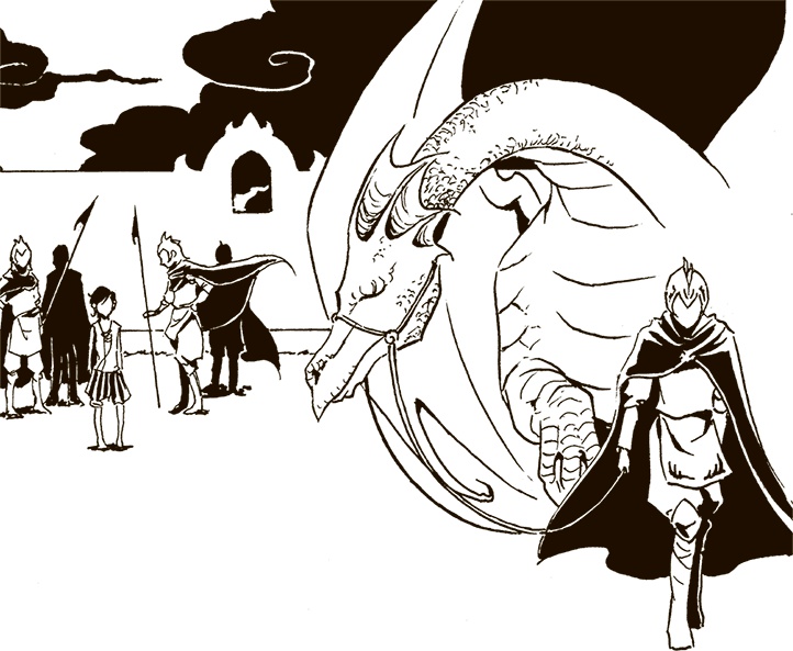 Иллюстрация к книге — Там - рыцарь Дракона [i_077.jpg]