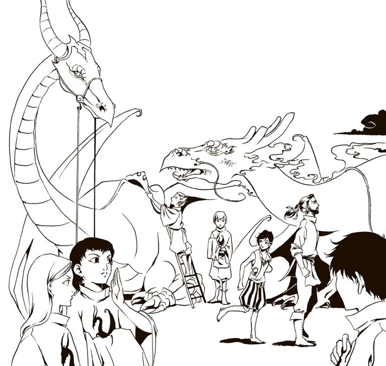 Иллюстрация к книге — Там - рыцарь Дракона [i_080.jpg]