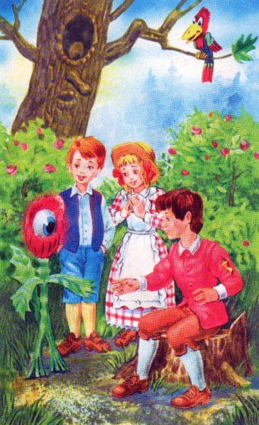 Иллюстрация к книге — Трое в заколдованном лесу [i_003.jpg]