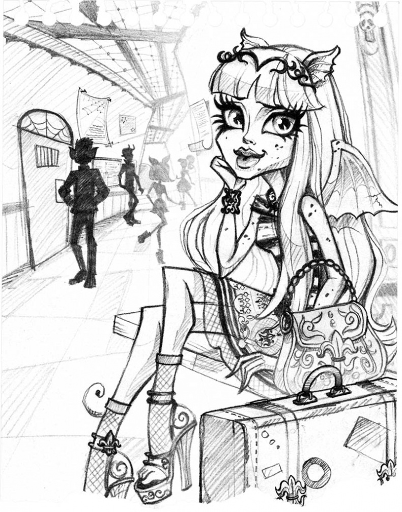 Иллюстрация к книге — Monster High. Лучшие подруги [i_002.jpg]