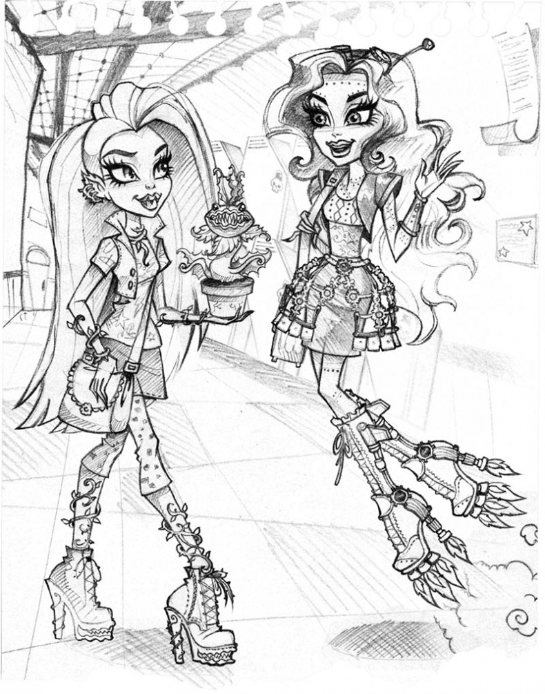 Иллюстрация к книге — Monster High. Лучшие подруги [i_003.jpg]
