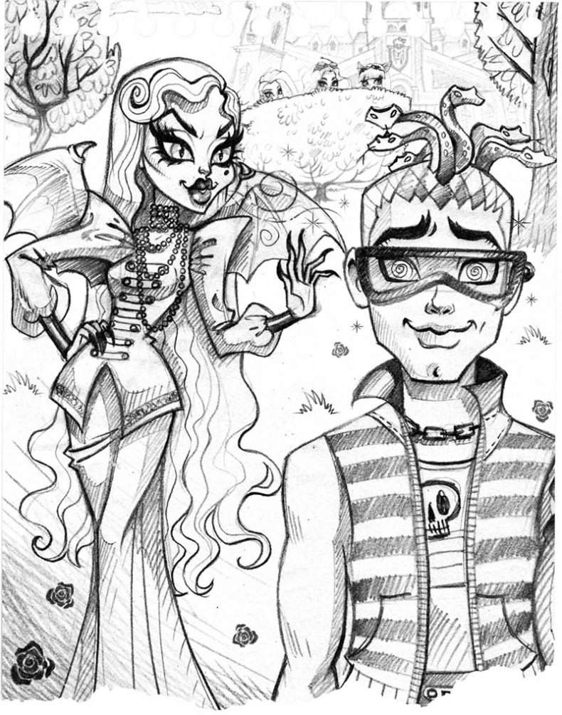 Иллюстрация к книге — Monster High. Лучшие подруги [i_013.jpg]