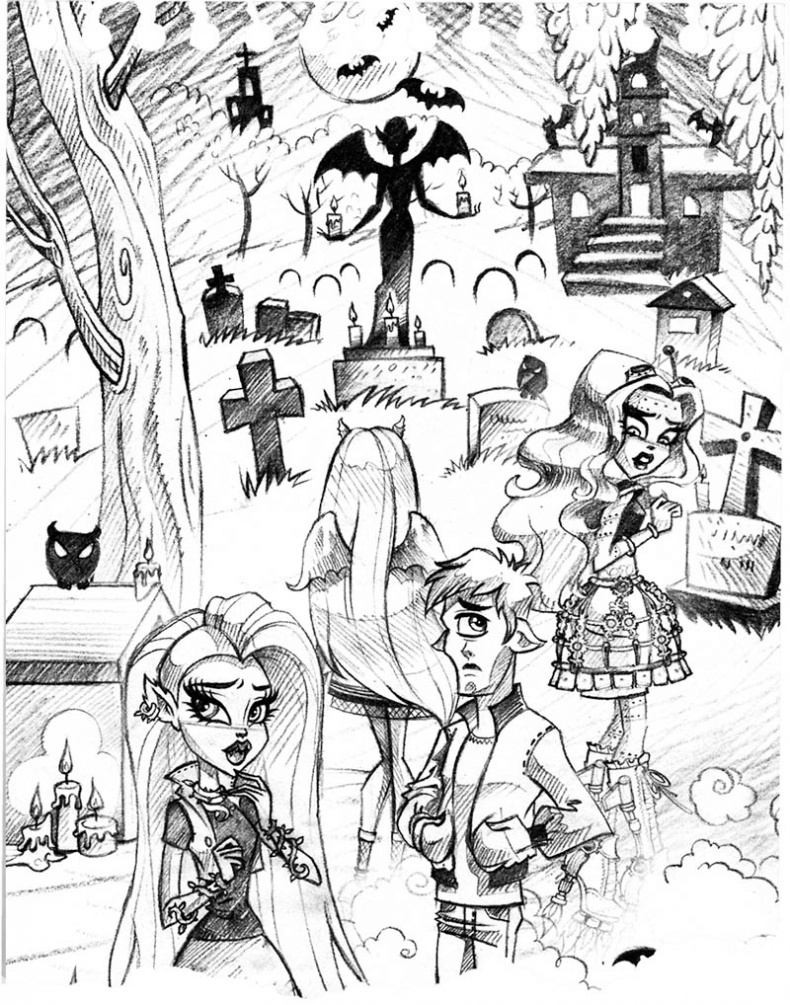 Иллюстрация к книге — Monster High. Лучшие подруги [i_017.jpg]
