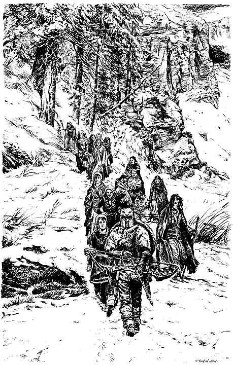 Иллюстрация к книге — Летописи Дорна. Белый воин [i_001.jpg]