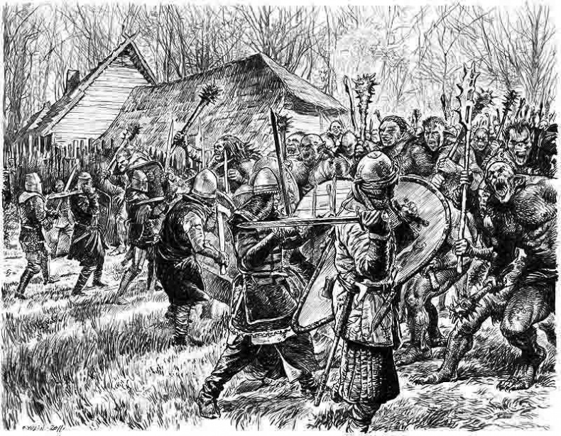 Иллюстрация к книге — Летописи Дорна. Белый воин [i_002.jpg]