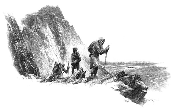 Иллюстрация к книге — Дети Хурина [alan_lee_thechildrenofhurin_bw_05_lite.jpg]