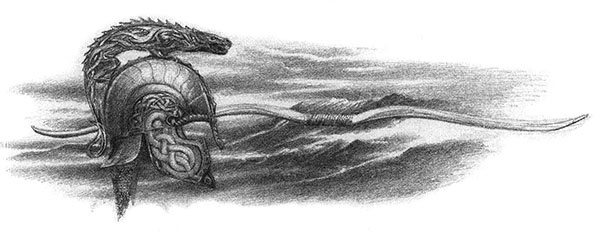 Иллюстрация к книге — Дети Хурина [alan_lee_thechildrenofhurin_bw_11_lite.jpg]