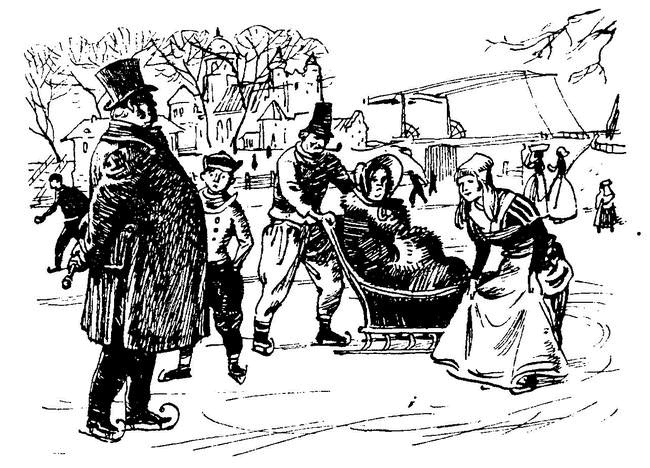 Иллюстрация к книге — Серебряные коньки [i_004.jpg]