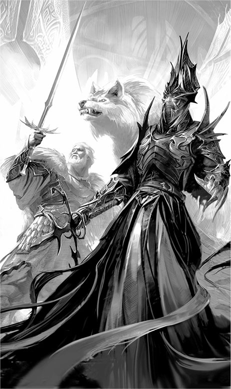 Иллюстрация к книге — Гибель Богов-2. Книга 3. Пепел Асгарда [i_001.jpg]