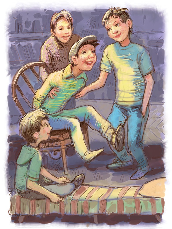 Иллюстрация к книге — Знаменитый сыщик Калле Блюмквист рискует [i_017.jpg]