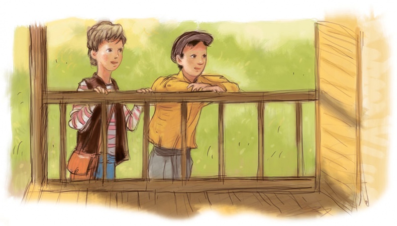 Иллюстрация к книге — Знаменитый сыщик Калле Блюмквист рискует [i_034.jpg]