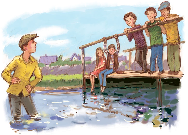 Иллюстрация к книге — Знаменитый сыщик Калле Блюмквист рискует [i_042.jpg]