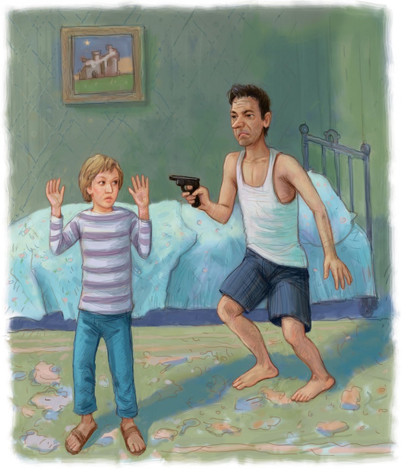 Иллюстрация к книге — Знаменитый сыщик Калле Блюмквист играет [i_025.jpg]