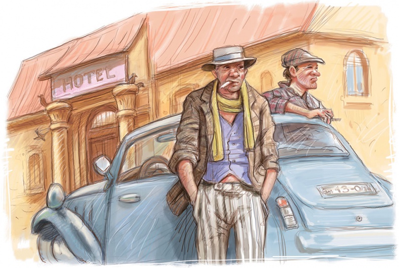 Иллюстрация к книге — Знаменитый сыщик Калле Блюмквист играет [i_029.jpg]